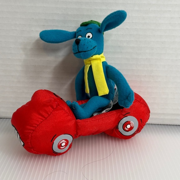 MerryMakers Go Dog Go Plush w/ Car Stuffed Character P. D. Eastman Vintage - Picture 1 of 5